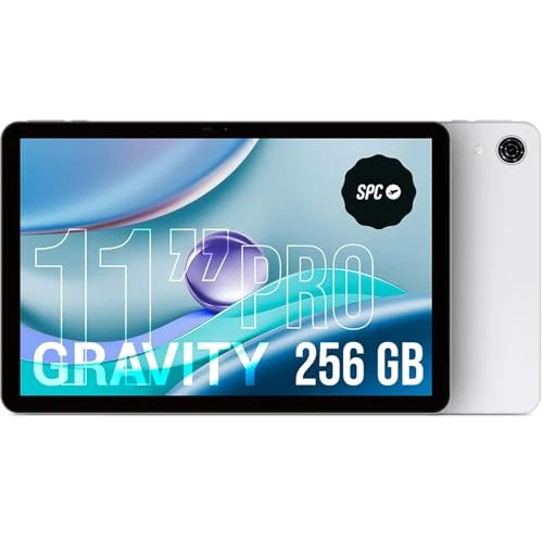 Oferta limitada: SPC Gravity Pro - Tablet 11 Pulgadas con Pantalla Matte View antirreflejos FHD | 256GB ampliables, 6GB RAM | Conexión 4G, Octa-Core y Android 14 | Carga rápida 18W | Color Lunar Mist de 199.90 EUR a 166.13 EUR (ahorro 17%)