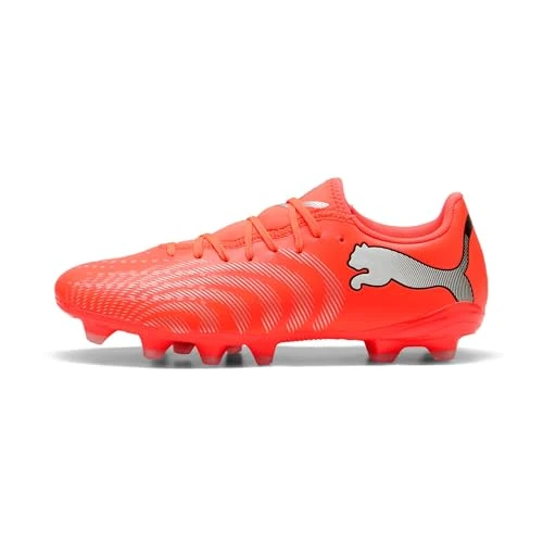 Limited-time offer: PUMA Mens Future .4 FG Firm Ground Football Boots Red/Silver 6 UK from 50.00 £ to 41.00 £ (save 18%)