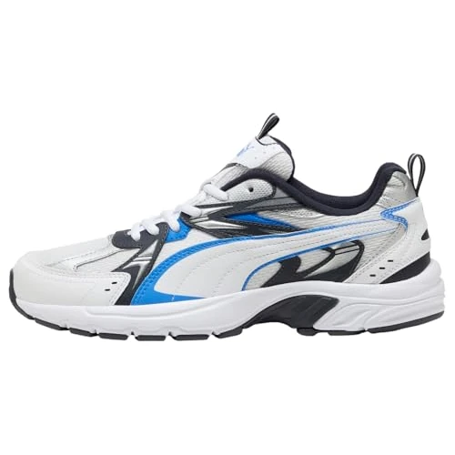 Offerta a tempo: Puma Milenio Tech_Sneaker Unisex, Puma Bianco Blu Racing New Navy, 43 EU - 19% da 69.95 € a 56.77 €