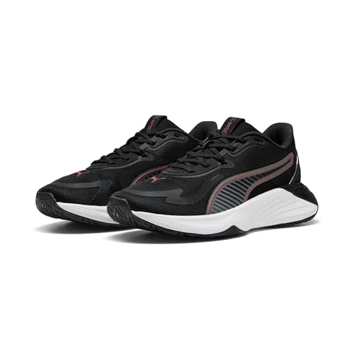 Puma Mixta PWR Hybrid TR Zapato atlético para Todo Deporte, Amarena Negro Frío Gris Oscuro, 36 EU, Puma Amarena Negro Frío Gris Oscuro, 36 EU