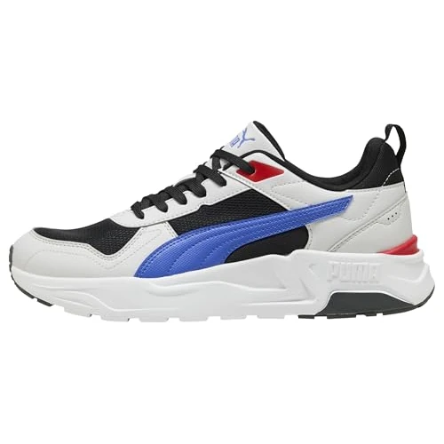 Offre limitée : Puma Baskets Trinity 2 LT Unisexes, Noir-Saphir Royal-Plume, Gris, 47 EU, Puma Plume Saphir Noir Royal Gris, 48.5 EU de 40.33 € à 40.33 € (0.00% de remise)