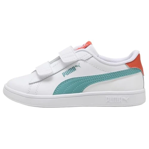 Tijdelijke aanbieding: PUMA Smash 3.0 L V PS Sneaker, White-Baltic SEA Blue, 2.5 UK Kind, Puma Wit Oostzee Blauw, 35 EU van 41.98 € naar 41.98 € (0.00% korting)