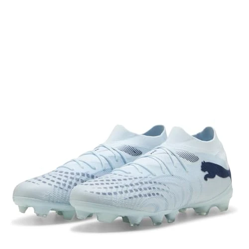 Offre limitée : PUMA Future 9 Match FG/AG Chaussure de Football Unisexe Bleu Glacial Bleu Taille 42, Bijou Bleu Glacial, 42 EU de 94.95 € à 66.45 € (30% de remise)