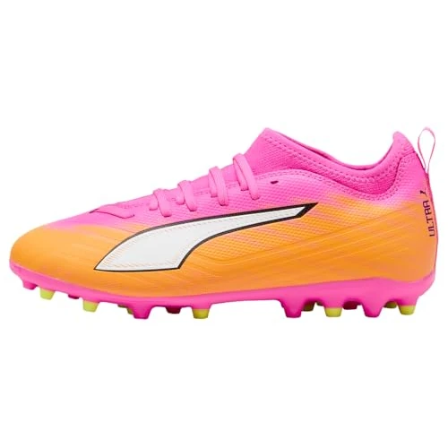 Oferta limitada: Puma Ultra 6 Match MG Jr, Zapatillas de Fútbol Unisex-Niños y Niños, Poison Pink White Sun Stream Bright Aqua Black, 4 UK, Poison Pink Puma White Sun Stream Bright Aqua Puma Black, 4 UK de 45.00 € a 45.00 € (ahorro 0.00%)
