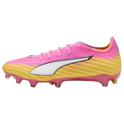 Offre limitée : PUMA Ultra 6 Pro FG/AG Chaussures de Football Unisexes, Rose Poison, Blanc, Sun Stream-Bright Aqua Black, 45 EU, Poison Pink PUMA White Sun Stream Bright Aqua PUMA Black, 45 EU de 139.95 € à 115.87 € (17% de remise)