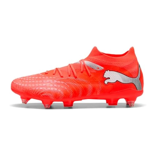 Oferta limitada: PUMA Future 9 Match MXSG - Tenis de fútbol Unisex, Color Rojo, Blanco, Negro y Plateado, Talla 8.5 de Reino Unido, Rojo Brillante Puma Blanco Puma Negro Puma Plata, 42.5 EU de 63.99 € a 63.99 € (ahorro 0.00%)