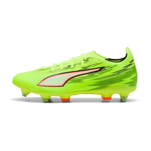Offre limitée : PUMA Chaussures de Football Ultra 6 Match MXSG Unisexes, Yellow Alert Black-Glowing Red-Lime Squeeze, 45 EU, Yellow Alert PUMA Squeeze Squeeze Noir/Rouge, 46.5 EU de 42.14 € à 42.14 € (0.00% de remise)