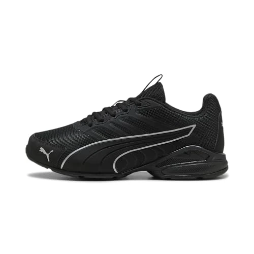 Zeitlich begrenztes Angebot: PUMA Electro Road Unisex-Laufschuh, Schwarz/Silber, 12 UK von 59.95 € auf 53.99 € (10% Rabatt)