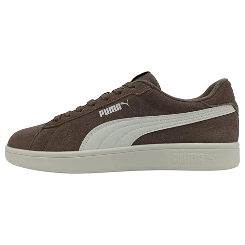 Puma Sneaker Unisex Smash 3.0, Total Tortora, Bianco Caldo, 37,5 EU, Total Taupe Bianco Caldo, 37.5 EU