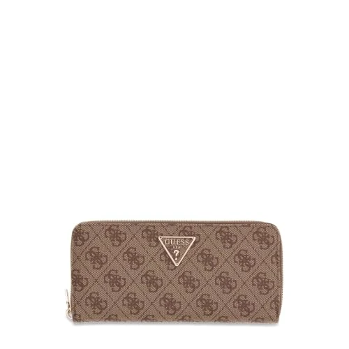 Oferta limitowana: Guess Laurel II Duży damski portfel z zamkiem błyskawicznym, Logo mleka, Rozmiar uniwersalny z 236.48 zł na 236.48 zł (oszczędź 0.00%)