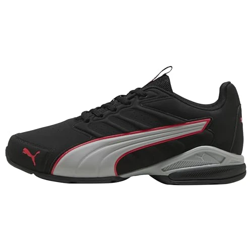 Zeitlich begrenztes Angebot: PUMA Electro SL Straßenlaufschuh, Unisex, schwarz-grau, Echo-for All Time RED, 4 UK von 59.95 € auf 38.09 € (36% Rabatt)