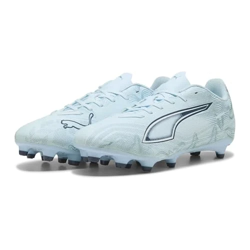 Offre limitée : PUMA Ultra 6 Play FG/AG Chaussure de Football Unisexe, Bleu Glacial, Blanc-Bleu, Pointure 45 EU, ICY Blue PUMA White Blue Jewel, 46.5 EU de 54.95 € à 41.45 € (25% de remise)