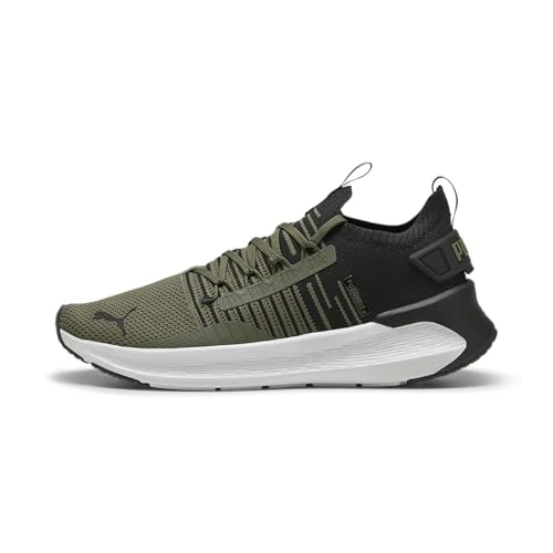 Zeitlich begrenztes Angebot: PUMA Herren SOFTRIDE Symmetry Fuzion Laufschuhe 37.5, Loden Green Black Feather Gray von 64.95 € auf 29.41 € (55% Rabatt)