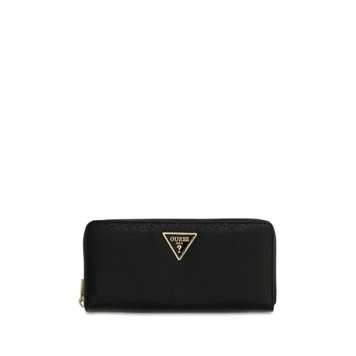 Offerta a tempo: Guess Donna Portafoglio Zip Around Laurel Ii Slg Large Zip Around Nero - 44% da 70.00 € a 39.14 €