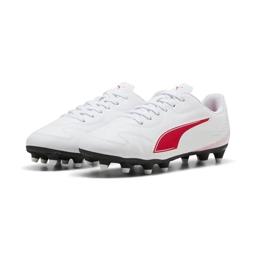 Offerta a tempo: PUMA Vitoria II FG/AG JR - Scarpe da Calcio, Colore: Nero e Rosso, Misura 42, Puma Nero PUMA Rosso, 28 EU - 49% da 34.95 € a 17.90 €