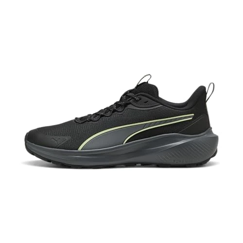 Zeitlich begrenztes Angebot: Puma Skyrocket Lite Trail Adult Unisex Straßen-Laufschuh, Black-COOL Dark Gray-Apple Spritz, 38.5 von 54.95 € auf 46.69 € (15% Rabatt)