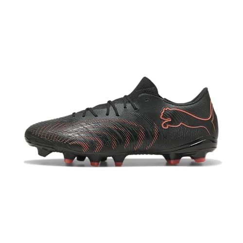 Tijdelijke aanbieding: PUMA Unisex Future 9 Match Fusion FG/AG voetbalschoen, zwart-gloeiend rood-sterk grijs, 6.5 UK, Puma Zwart Gloeiend Rood Sterk Grijs, 40 EU van 84.95 € naar 84.95 € (0.00% korting)
