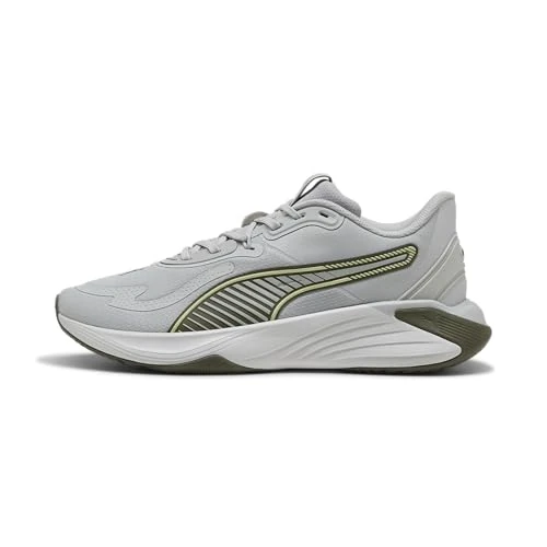 Offre limitée : PUMA Chaussures Cross Trainer PWR Hybrid TR, Unisexe, Gris Clair Froid-Gris Plume-Vert Loden, Spritz, 45 EU, Cool Light Grey Feather Grey Loden Green Apple Spritz, 45 EU de 56.00 € à 56.00 € (0.00% de remise)