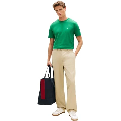 Offerta a tempo: Tommy Hilfiger Men Ess Seasonal Reg Fit Solid Tee Green (Nouveau Green) XL - 30% da 39.90 € a 27.99 €