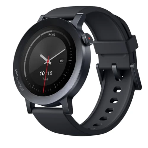 Limited-time offer: CMF by Nothing Watch 3 Pro Smartwatch with 1.43’ AMOLED Display, 13 days Battery Life, Dual-band GPS, Bluetooth Calls with AI Noise Reduction, Advanced Heart Rate and Sleep Monitoring- Dark Grey from 99.00 GBP to 73.70 GBP (save 26%)