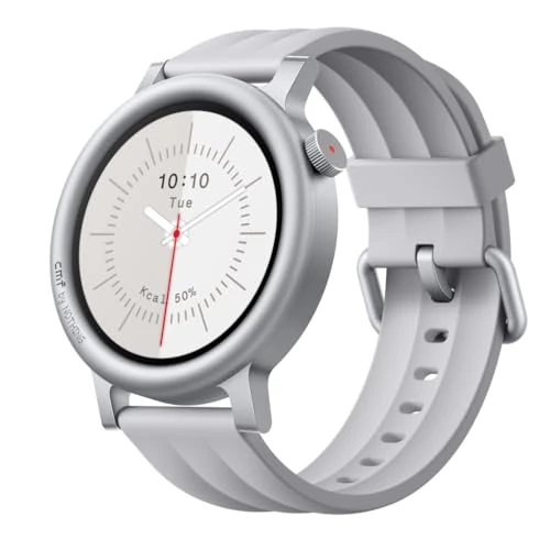 Limited offer: CMF by Nothing Watch 3 Pro Smart Watch for Men Women, Bluetooth Call AI Energy Score, 1.43” Heart Rate Tracking, Sleep Monitor, GPS & 130 Sport Modes, Fitness Tracker for Android iOS, IP68 Light Grey from 98.75 EUR to 79.00 EUR (save 20%)