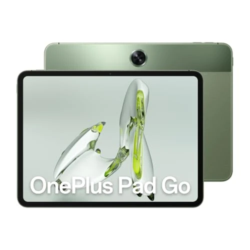 Offerta a tempo: OnePlus Pad Go Tablet portatile 8 GB RAM + 128 GB di archiviazione con display 2,4 K a bassa luminosità blu, batteria 8000 mAh, Verde menta - 0.00% da 319.53 € a 319.53 €