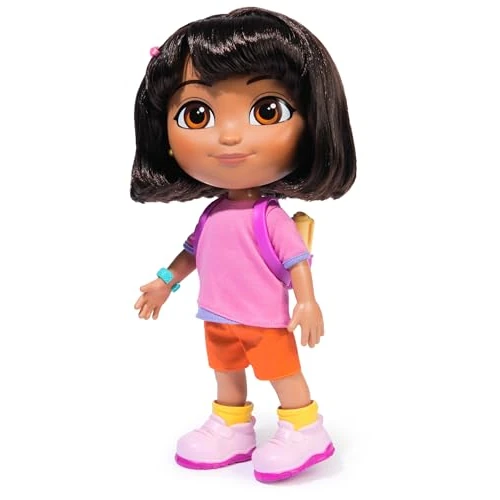 Offre limitée : Dora Sing mit Mir Poupée de 35 cm de la série télévisée Populaire avec 2 chansons et Plus de 25 Phrases et Sons Allemand/Anglais et Italien/Anglais pour Enfants à partir de 3 Ans de 25.50 € à 21.80 € (15% de remise)