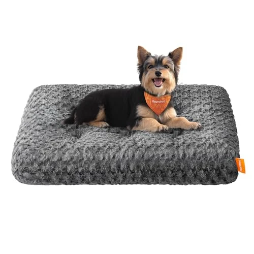 Oferta limitada: Feandrea Cama para Perros, Cojín, M, para Perros Pequeños, Manta Mullida para Mascotas, Felpa, 80 x 50 cm, Acolchado Suave, Lavable, Antideslizante, Gris Pizarra PGW291GN01 de 19.99 EUR a 14.99 EUR (ahorro 25%)