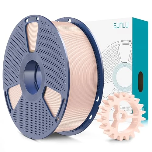 SUNLU PLA+2.0 Filamento per stampante 3D, Filamento PLA Plus di Aggiornamento, Filamento 3D ad alta resistenza, Precisione dimensionale +/- 0.02 mm, Bobina da 1kg, Pelle