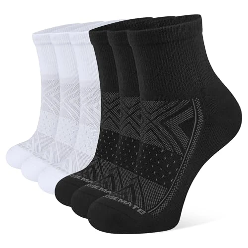 Offerta a tempo: CLOSEMATE 6 Paia Calze Tennis Donna Traspiranti Anti-Vesciche - 50% da 19.99 € a 9.99 €