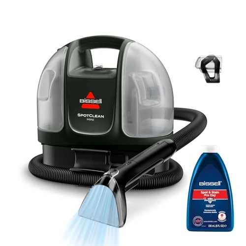 Limitiertes Angebot: Bissell SpotClean Mini Polsterreiniger Gerät mit Kabel, Tragbarer Teppichreiniger, Optimal für schnelle Reinigungen, Kompakt & Leicht Waschsauger, Mobiler Nasssauger für Auto, Boot, Sofa & Mehr, 41491 von 119.99 EUR auf 99.99 EUR (Spare 17%)