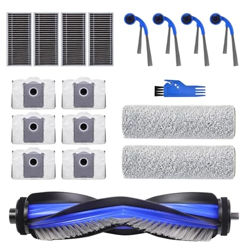 Offerta a tempo: T80 Accessori per ECOVACS DEEBOT T80 Omni,T80 Pro Aspirapolvere,1 Spazzola Principale,2 Rotoli di Salviettine,4 Spazzole Laterali,4 Filtri HEPA,6 Sacchetti,1 Strumento per Pulizia(Non per T80S Omni) - 25% da 29.98 € a 22.42 €
