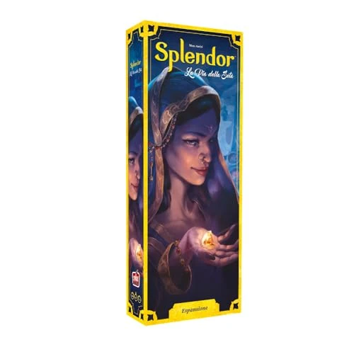 Offerta a tempo: Asmodee - SPLENDOR La Via della Seta - Gioco da Tavolo a partire di 10 anni - Versione italiana - Gioco di riflessione e strategia - 2-4 giocatori - 30 minuti - 21% da 14.99 € a 11.82 €