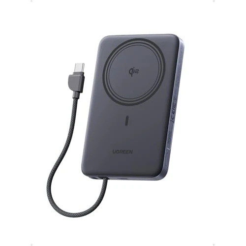 Offerta a tempo: UGREEN MagFlow Air Qi2 15W Batteria Esterna Ultrasottile 10000mAh USB C 30W - 29% da 69.99 € a 49.99 €