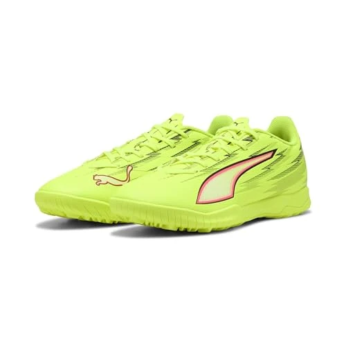 Offre limitée : PUMA Chaussures de Football Ultra 6 Play TT Unisexes, Yellow Alert Black-Glowing Red-Lime Squeeze, 41 EU, Yellow Alert PUMA Squeeze Squeeze Noir/Rouge, 42 EU de 54.95 € à 46.82 € (15% de remise)