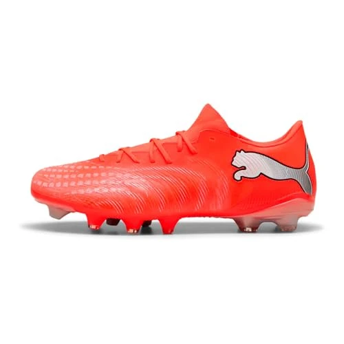Tijdelijke aanbieding: PUMA Unisex Future 9 Match Fusion FG/AG voetbalschoen, gloeiend rood wit zwart zilver, 6.5 UK, Gloeiend Rood PUMA Wit PUMA Zwart PUMA Zilver, 40 EU van 68.94 € naar 68.94 € (0.00% korting)