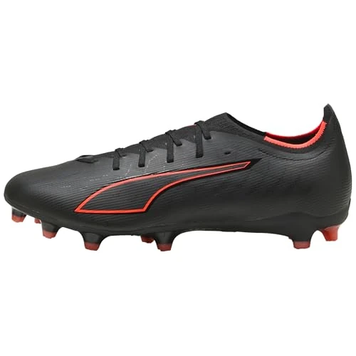 Offerta a tempo: Puma Scarpe da Calcio Unisex Ultra 6 Match FG/AG, Colore Nero e Rosso, Numero 42, Puma Nero Puma Rosso, 43 EU - 40% da 84.95 € a 51.00 €