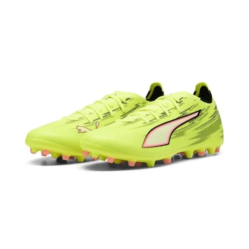 Offerta a tempo: PUMA Scarpe da Calcio Unisex Ultra 6 Match MG, Giallo Alert Black-Glowing Red-Lime Squeeze, 39, Yellow Alert PUMA - Spremere con Lime, Colore: Nero, 40 EU - 0.00% da 40.72 € a 40.72 €