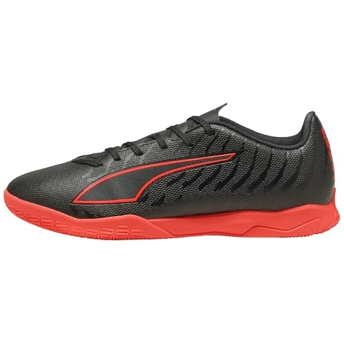 Offerta a tempo: PUMA Scarpe da Calcio Unisex Ultra 6 Play IT, Colore Nero e Rosso, Numero 39, Puma Nero PUMA Rosso, 39 EU - 22% da 54.95 € a 42.95 €
