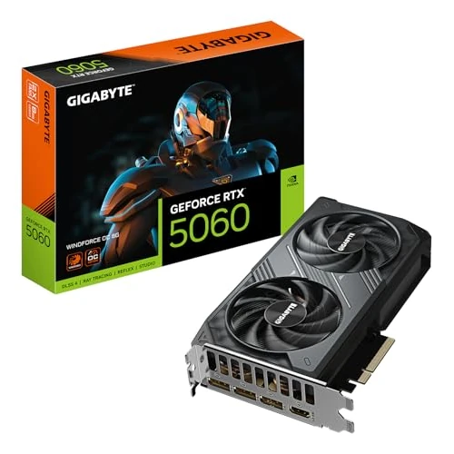 Limited-time offer: Gigabyte GeForce RTX 5060 WINDFORCE OC 8G Graphics Card - 8GB GDDR7, 128bit, PCI-E 5.0, 2512 MHz Core Clock, 3 x DisplayPort, 1 x HDMI, GV-N5060WF2OC-8GD from 399.99 £ to 399.99 £ (save 0.00%)