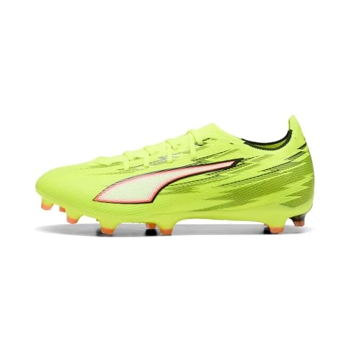 Offerta a tempo: PUMA Scarpe da Calcio Unisex Ultra 6 Match FG/AG, Giallo Alert Black-Glowing Red-Lime Squeeze, 44, Yellow Alert PUMA - Spremere con Lime, Colore: Nero, 46.5 EU - 59% da 84.95 € a 34.93 €