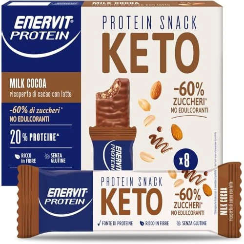 Offerta a tempo: Enervit - 8 Barrette Proteiche — 20% da 17,40 € a 13,92 €
