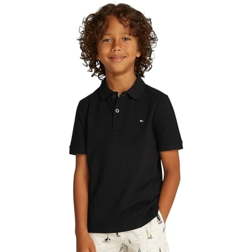 Offerta a tempo: Tommy Hilfiger Flag Polo SS Kb0kb09103 S/S, Black (Black), 4 Anni Bambini e Ragazzi - 0.00% da 44.90 € a 44.90 €