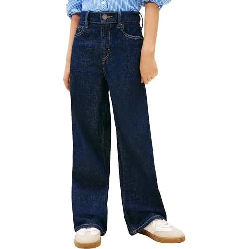 Oferta limitowana: Tommy Hilfiger Dziewczęce dżinsy Mabel Rinse KG0KG08961 proste, dżins (płukanie), 3 lata, Denim (płukanie), 3 lat z 168.85 zł na 168.85 zł (oszczędź 0.00%)