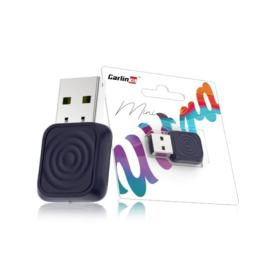 Zeitlich begrenztes Angebot: Carlinkit Mini Ultra Adapter für iPhone und AndroidWireless Konvertiert kabelgebundenes zu Wireless CarPlay und Android Auto, Plug-and-Play Setup, kompatibel mit Autos ab von 50.00 € auf 30.99 € (38% Rabatt)