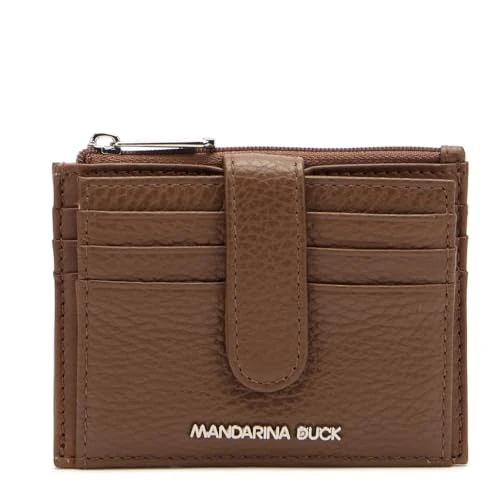 Tijdelijke aanbieding: Mandarina Duck Mellow Leather Wallet, reisaccessoires dames portemonnee, eenheidsmaat, melkchocolade, Eén maat van 51.25 € naar 51.25 € (0.00% korting)