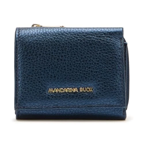 Oferta limitada: Mandarina Duck Mellow Metal Wallet, Accesorios de Viaje - Cartera para Mujer, Talla única, Blue Indigo, Talla única de 51.06 € a 51.06 € (ahorro 0.00%)