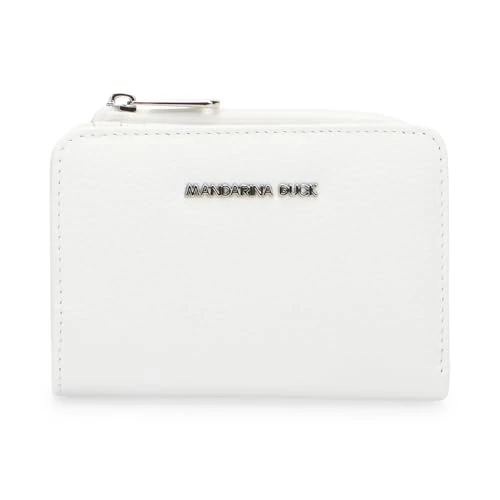 Offre limitee: Mandarina Duck Mellow Leather Wallet, Accessoire de Voyage-Portefeuille Femmes, Blanc, Taille Unique de 59.72 EUR a 59.72 EUR (economie 0%)
