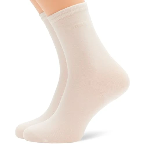 Limited-time offer: BOSS Women's 2P RS Uni Logo CC W 10272219 0 Regular Socks, Open White 119, 39-42 from 12.96 £ to 12.96 £ (save 0.00%)