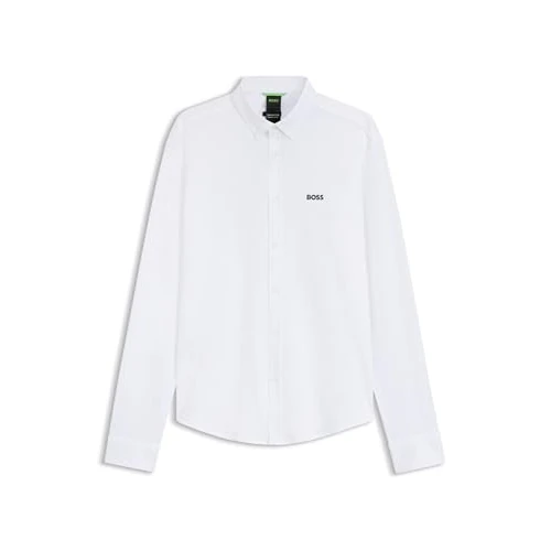 Offre limitée : BOSS Hommes St Motion L Chemise en Jersey de Coton Infroissable avec Stretch Naturel de 108.02 € à 108.02 € (0.00% de remise)